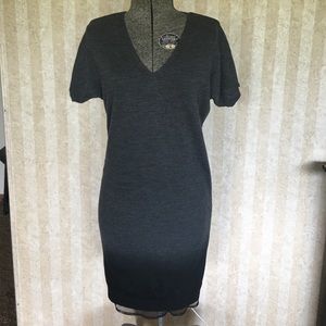 LOFT Dresses - LOFT v-neck ombré sweater dress. LOFT Dresses - LOFT v-neck ombré sweater dress.
