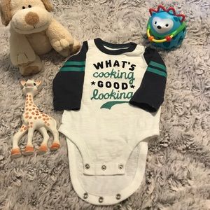 Baby B'gosh long sleeve onesie.