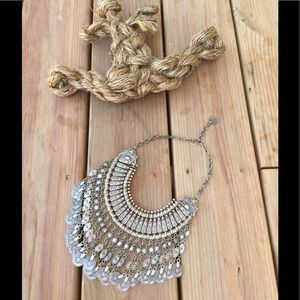 Free People Silver Boho Necklace