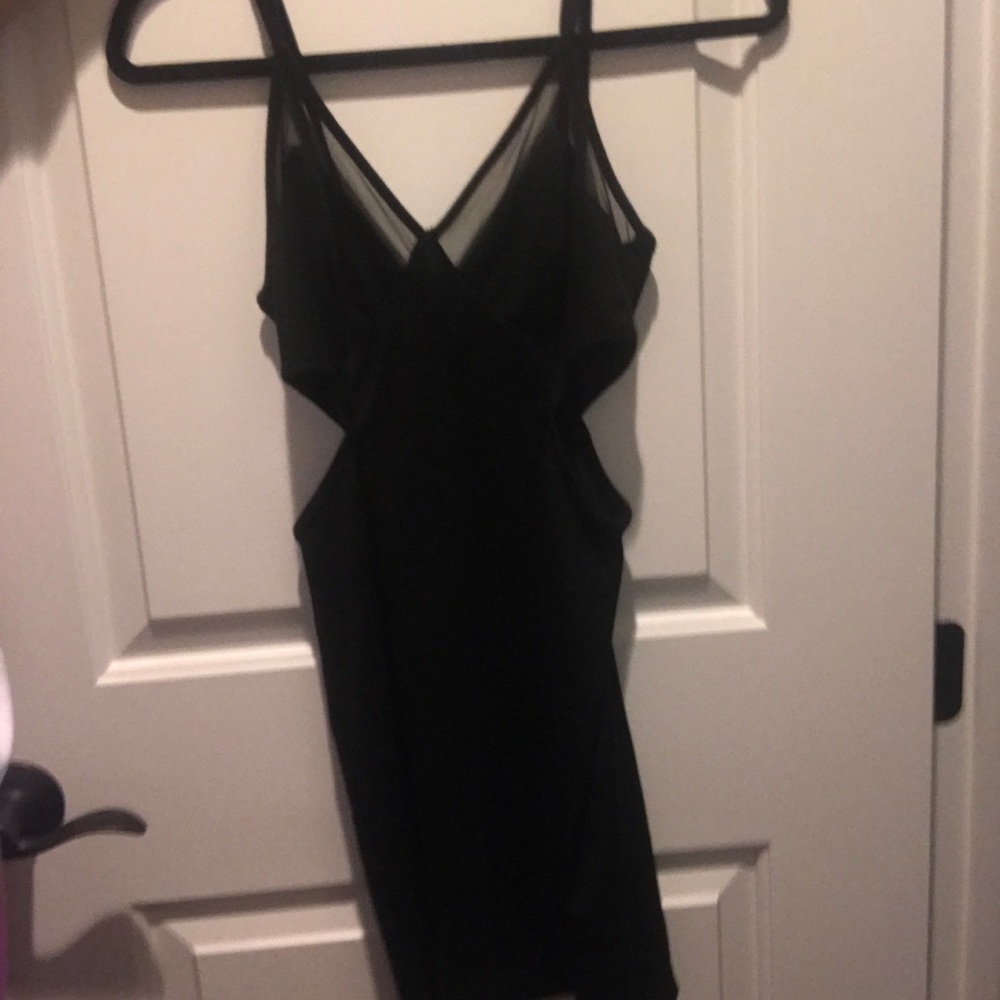 Black Body Con Dress
