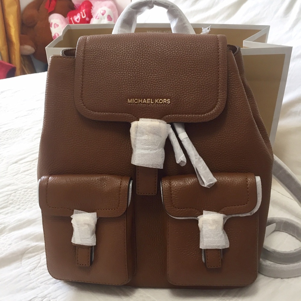 Michael Kors Leather Backpack