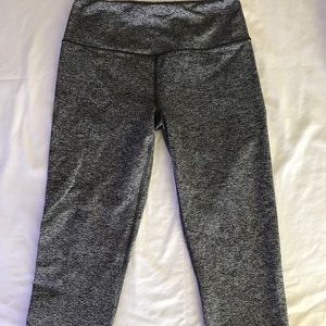 Victoria's Secret Sport Crops, Grey, Size S.