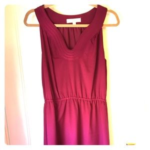 Loft Raspberry Dress