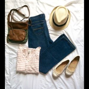 Express dark wash Precision Fit jeans 6L