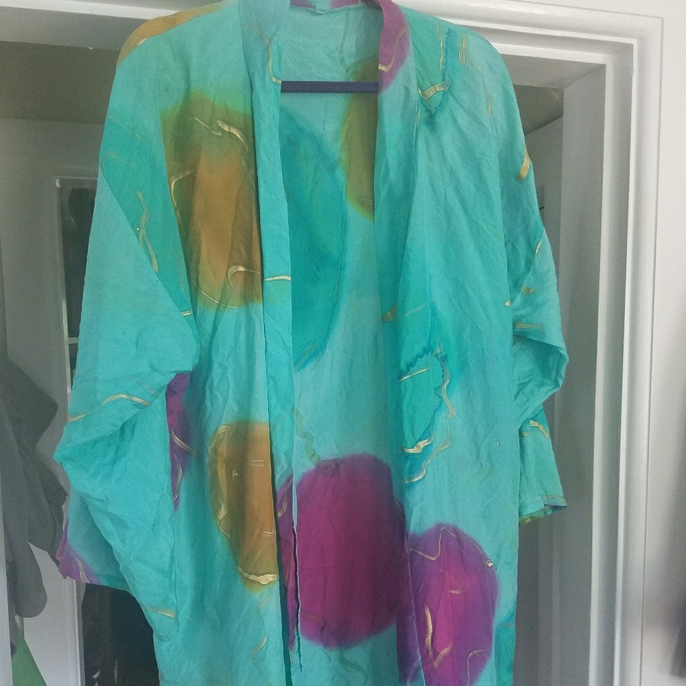 100 % silk wrap