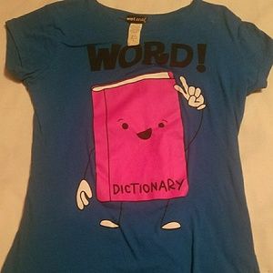 Dictionary "Word!" Shirt from Wet Seal