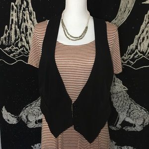 Mossimo Black Suit Vest
