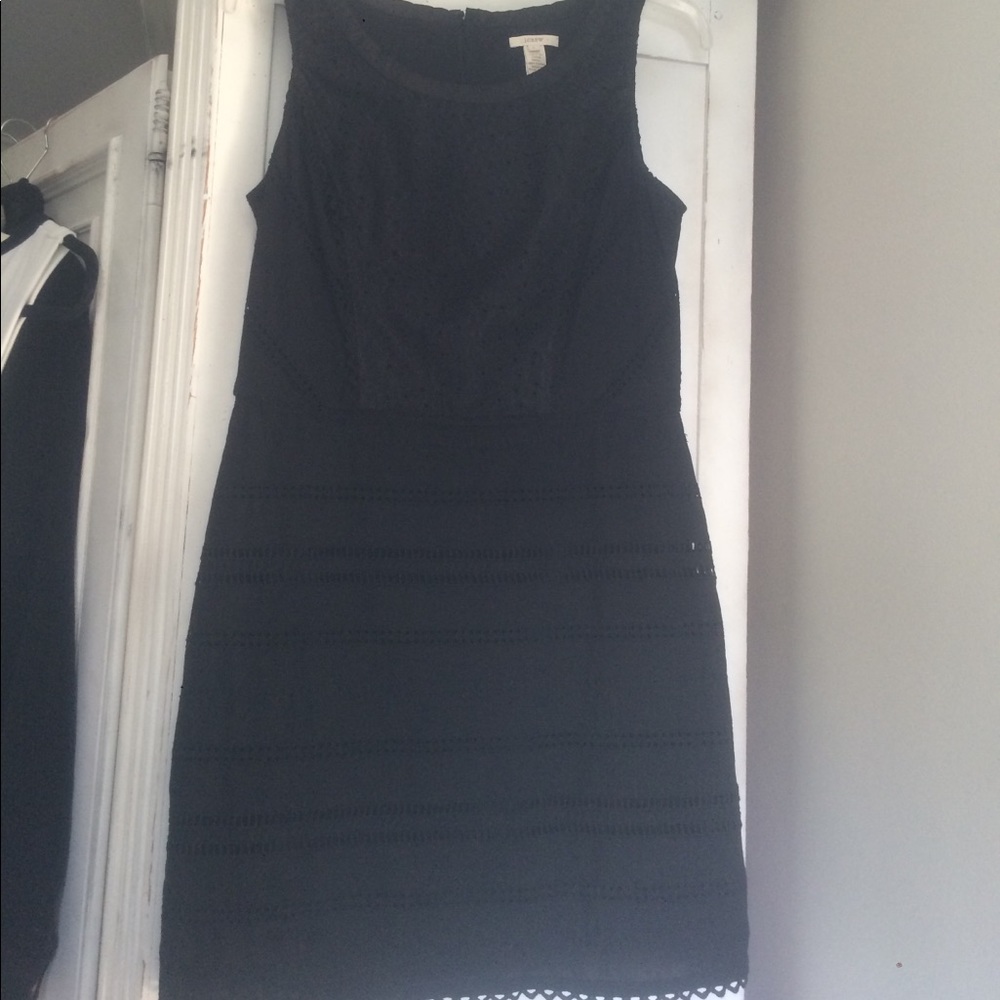 J CREW BLACK DRESS - Picture 2 of 8
