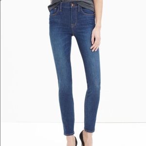 Size 28 Madewell High Riser Skinny