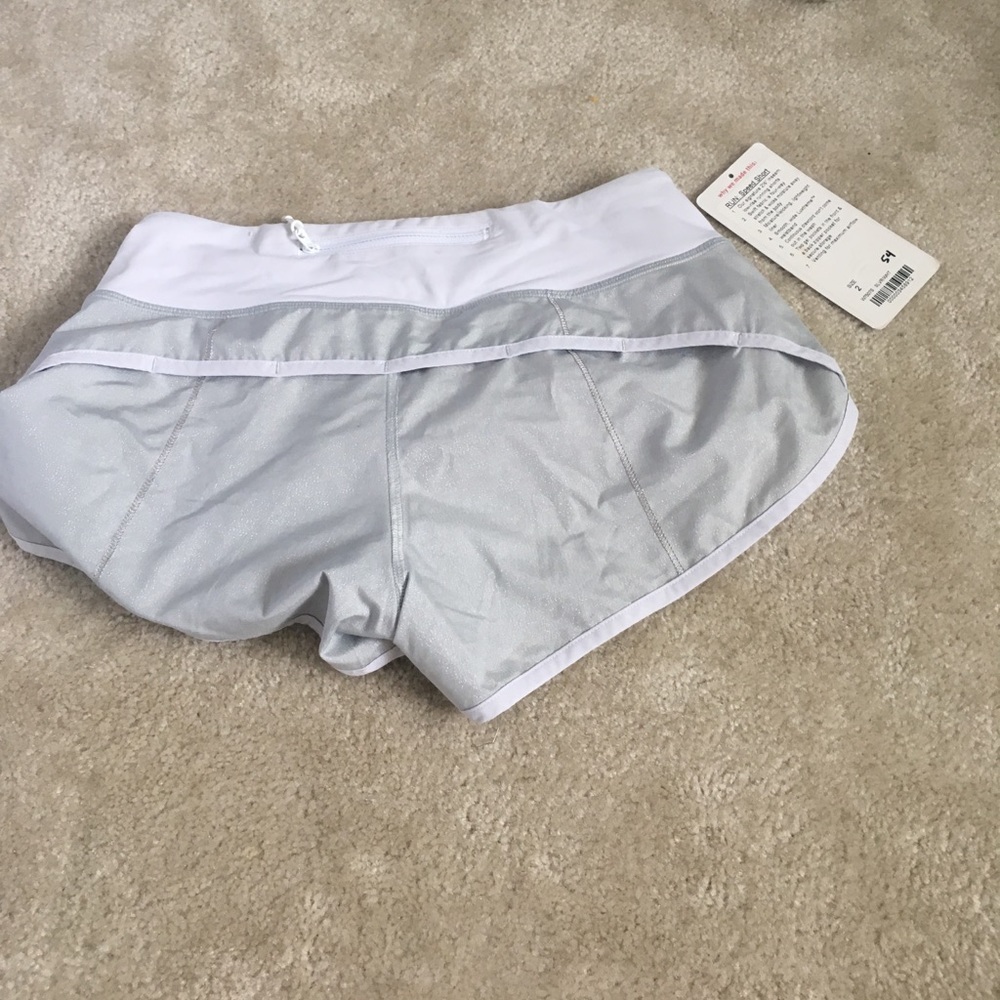 Lululemon speed shorts size 2