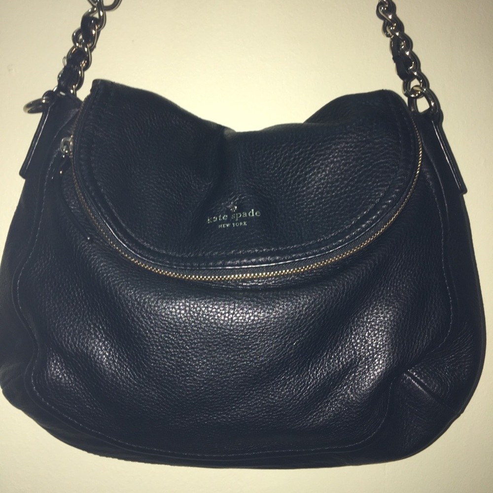 Kate spade fold over shoulder bag