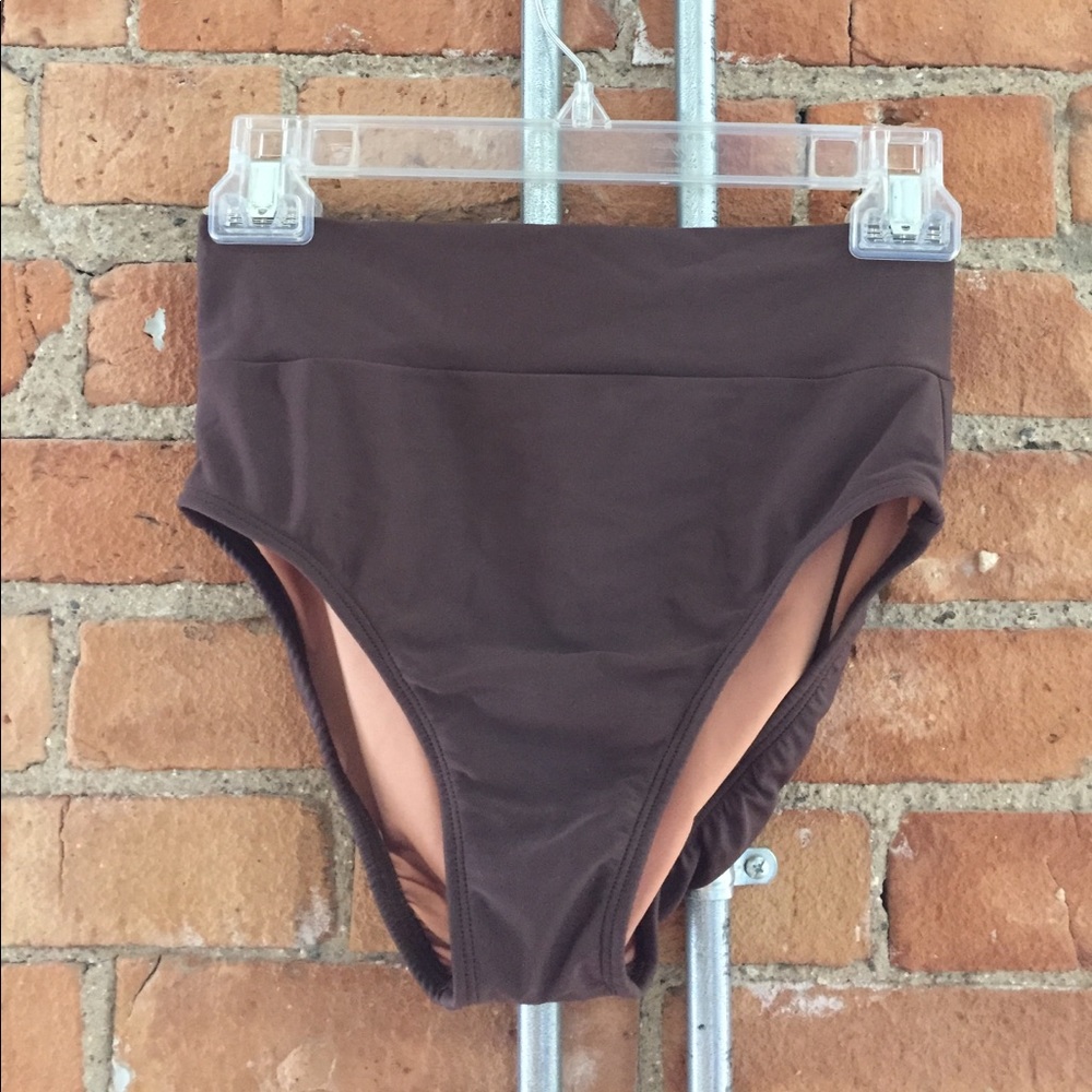 Waist control swim bottoms