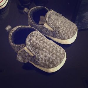 Carters grey and white sneakers
