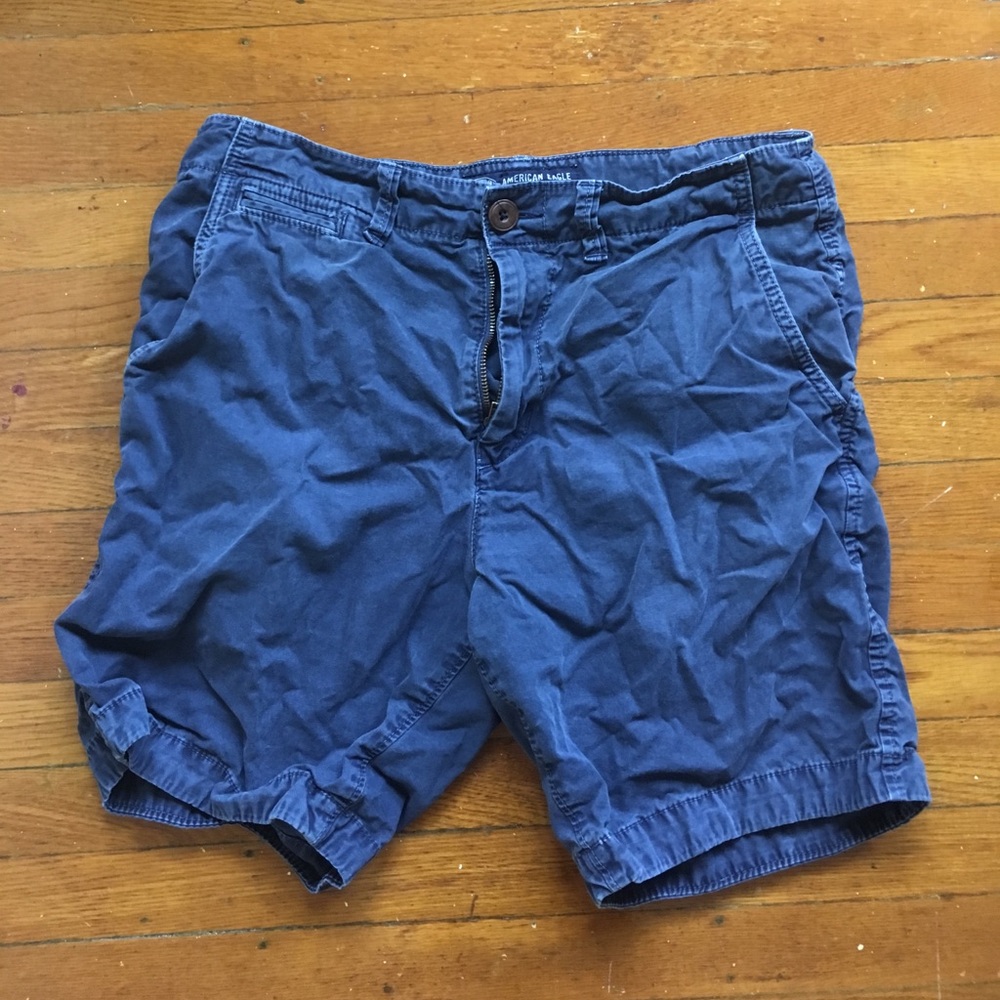 American Eagle dark blue shorts