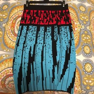 Crop top and pencil skirt