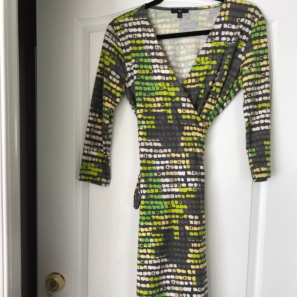 Gap wrap dress