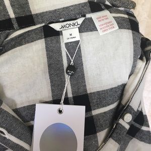 monki Intimates & Sleepwear - Black and white flannel pajamas. monki Intimates & Sleepwear - Black and white flannel pajamas.