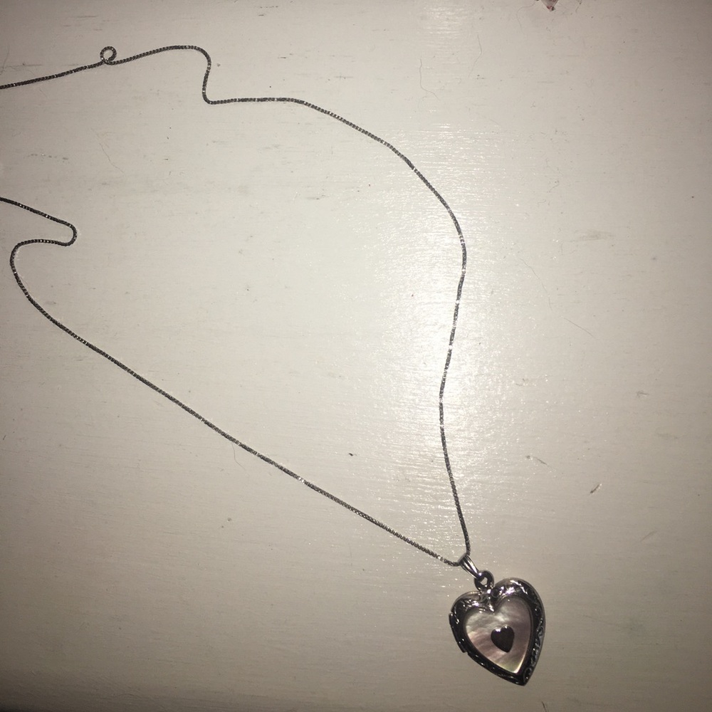 Sterling silver locket