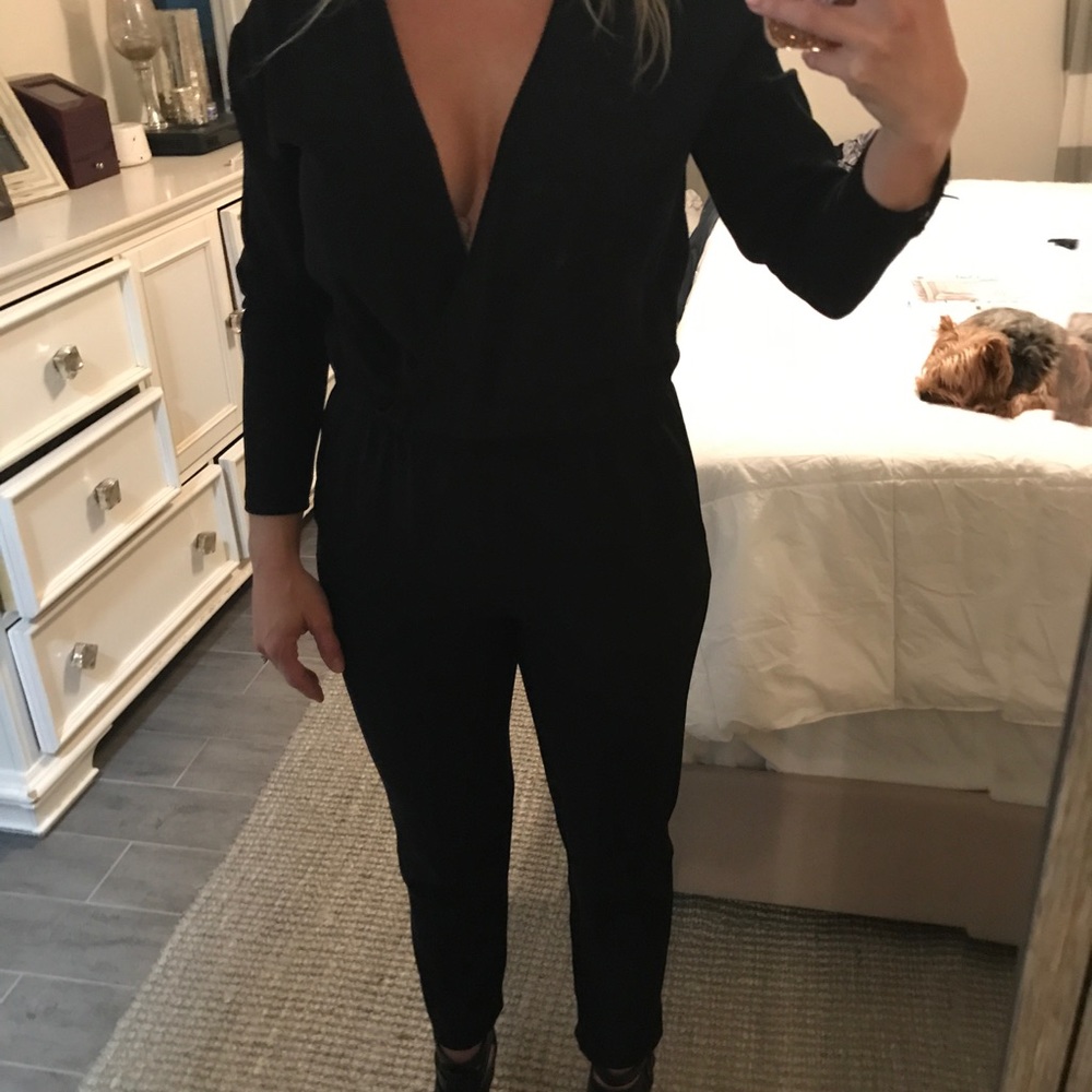 H&M black jumpsuit