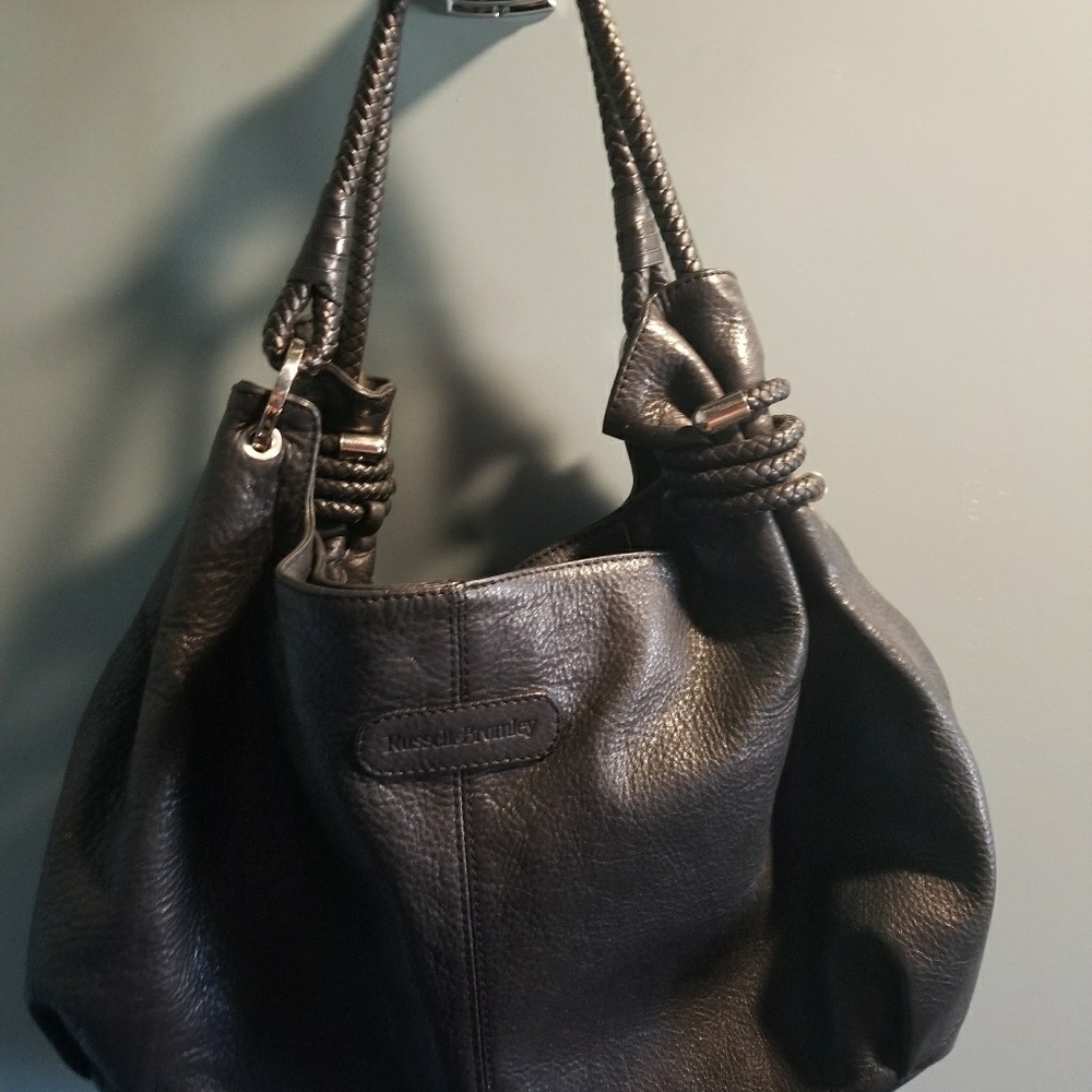 Russell & Bromley soft leather Hobo handbag tote
