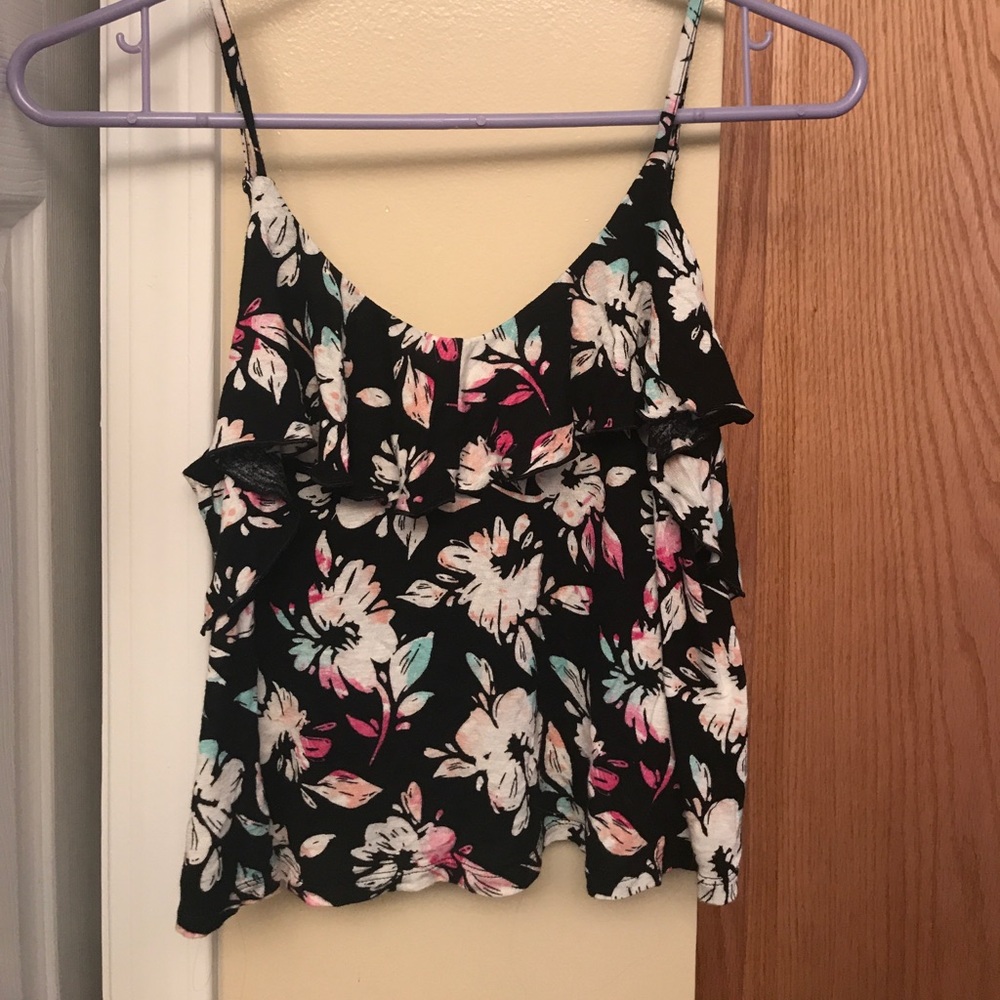 Floral Crop Top