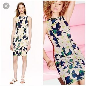 Neoprene J.Crew photo floral dress