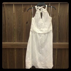 White House Black Market White Sundress