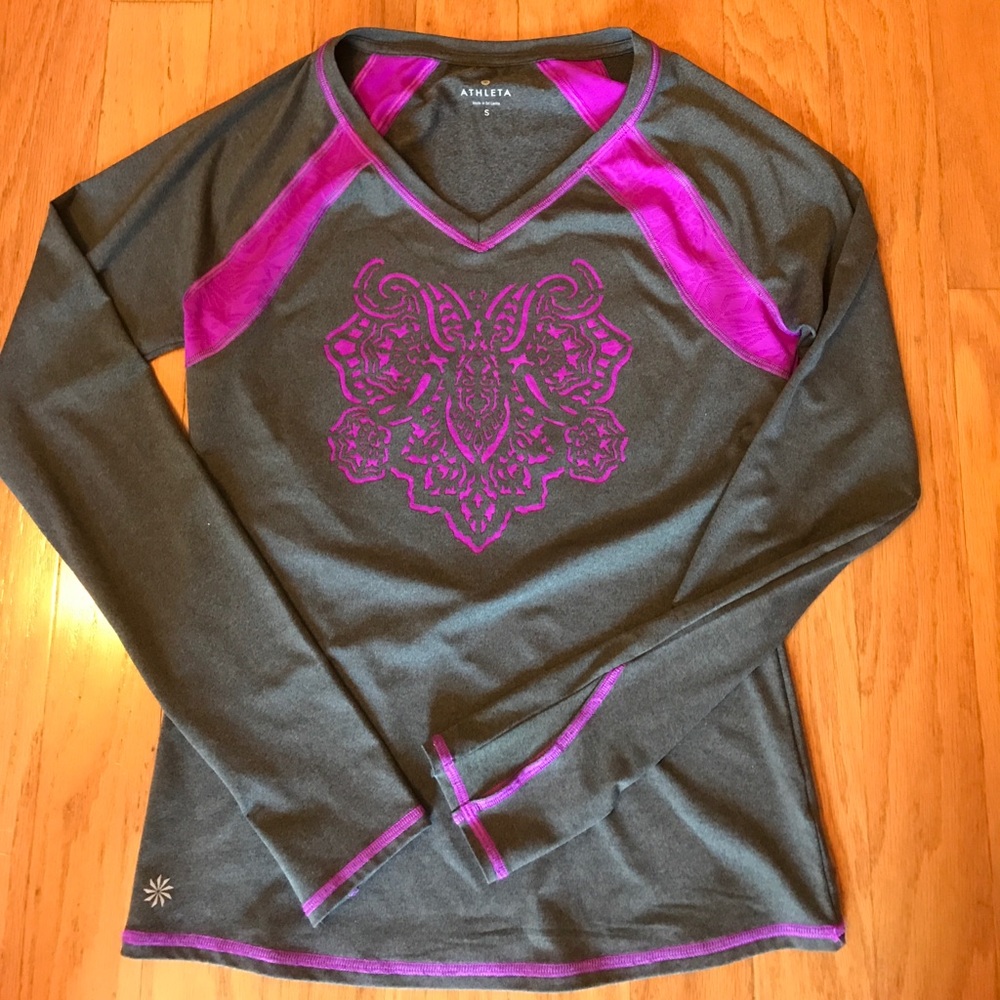 Athleta active long sleeve top