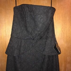 White House Black Market strapless dress