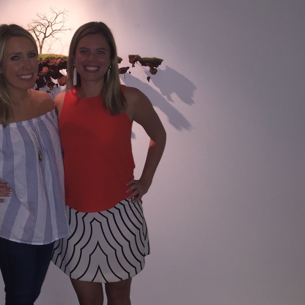 Marc jacobs printed mini skirt.