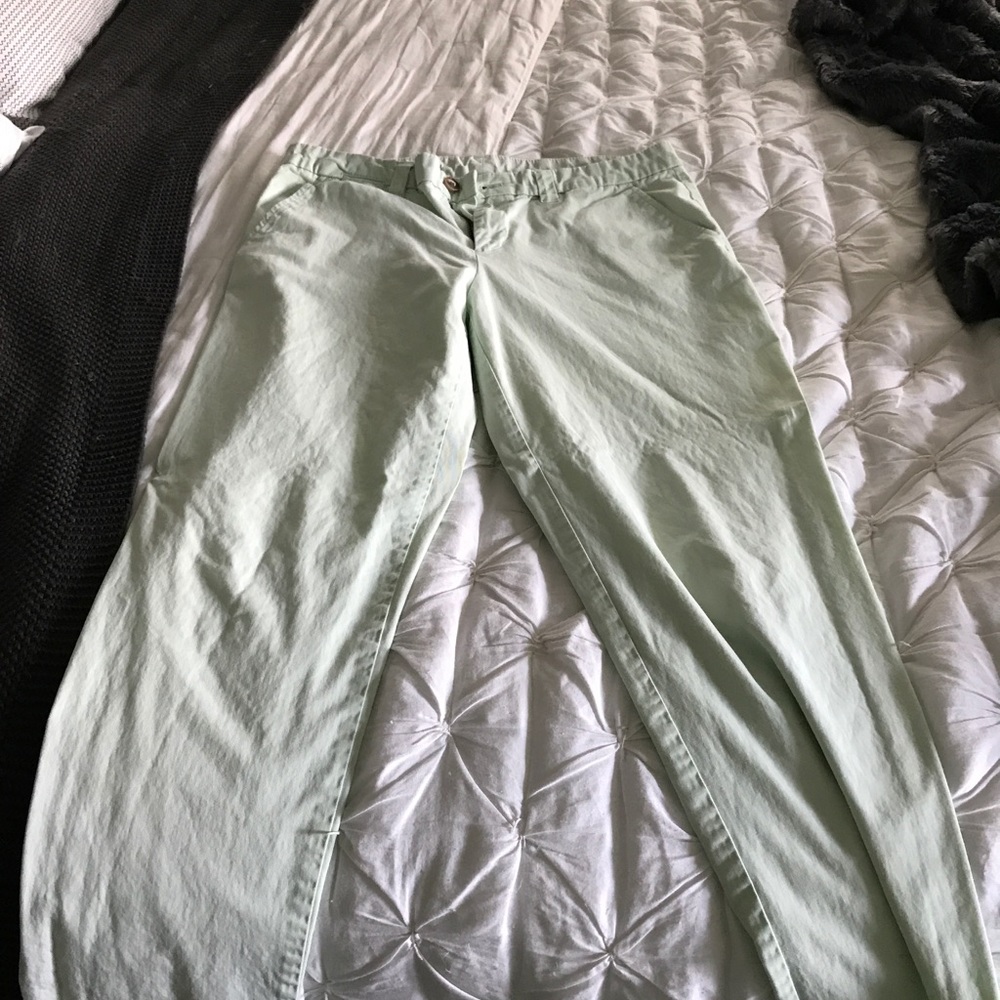 Gap Mint crop pants