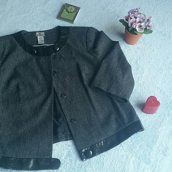 Worthington Lg blazer 3/4 sleeves - Picture 3 of 7