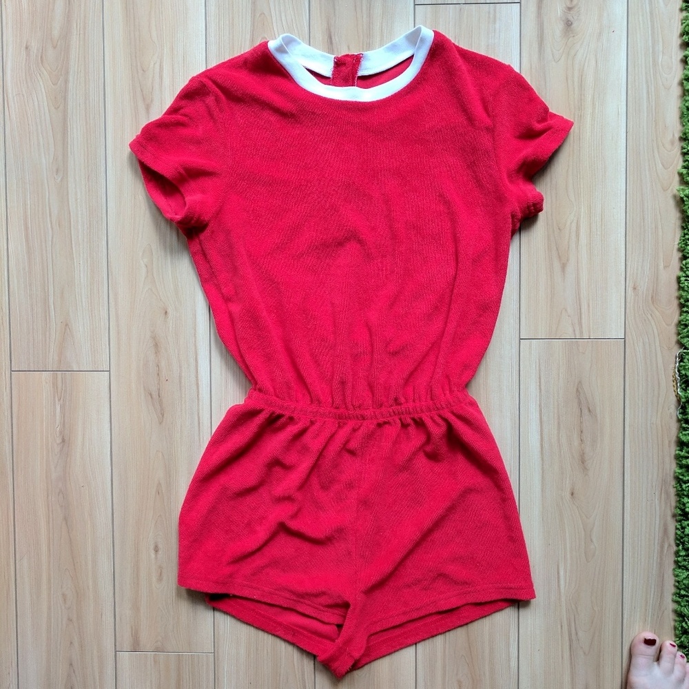American apparel terrycloth romper