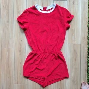 American apparel terrycloth romper