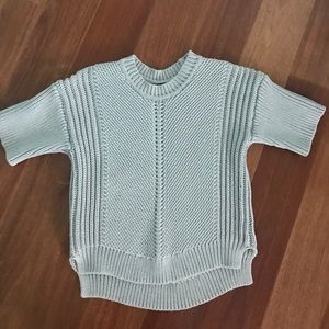 Thick knit shirt