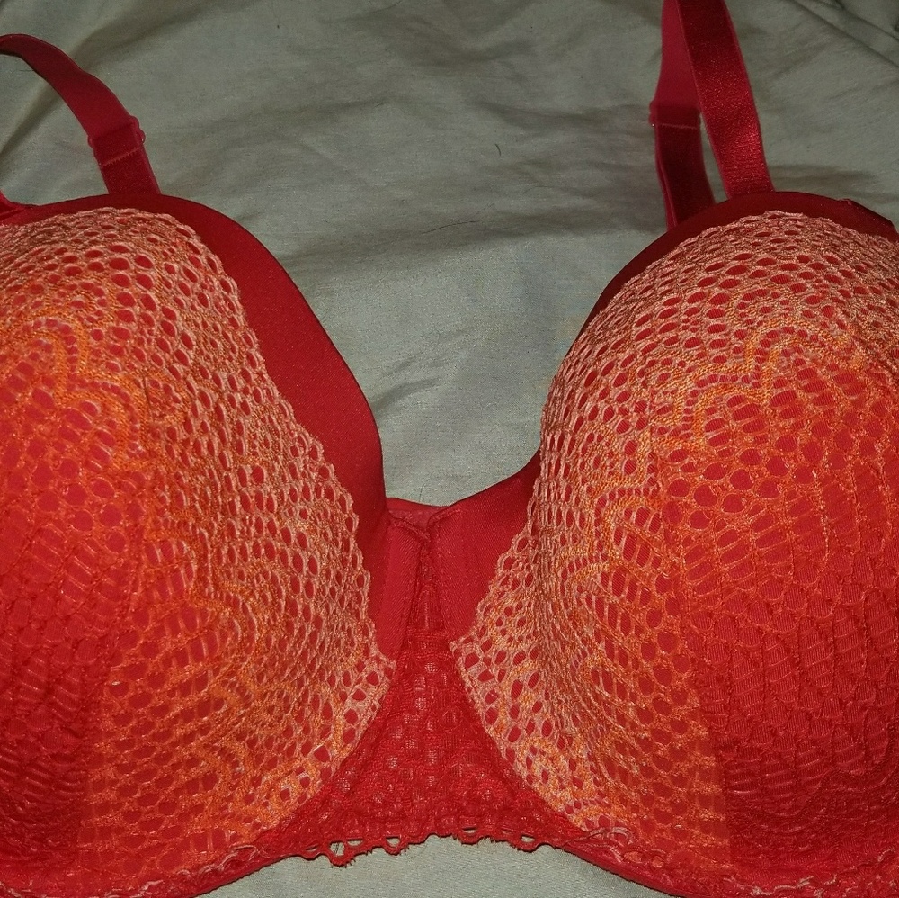 Orange Cacique 44DD Bra