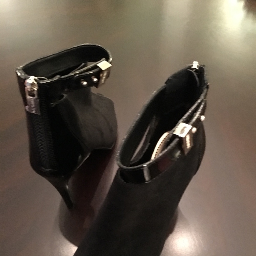 Black booties