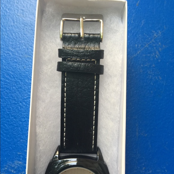 Steinhausen Men's Impulse Leather Band Watch NWT - Picture 6 of 8