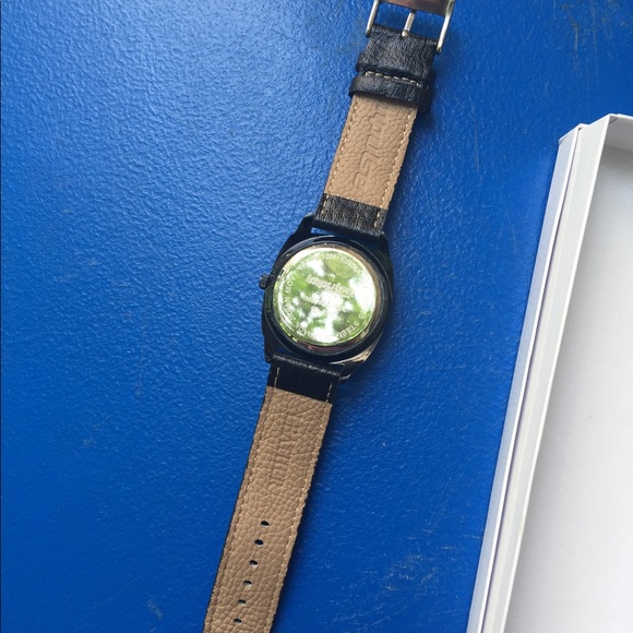 Steinhausen Men's Impulse Leather Band Watch NWT - Picture 7 of 8