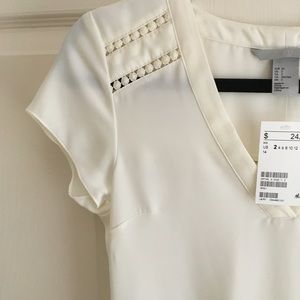NWT! H&M White Blouse