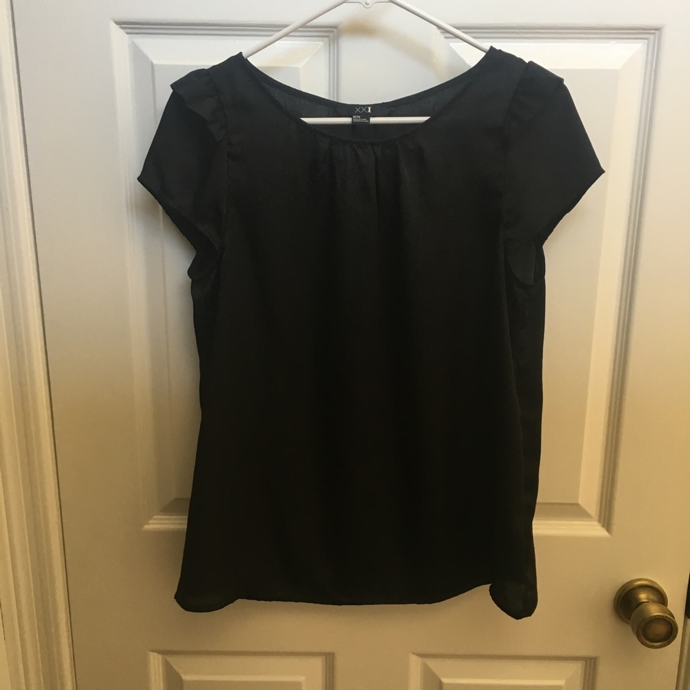 Black Forever 21 blouse