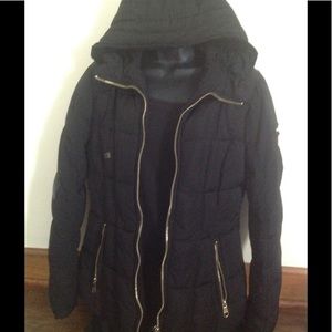 Black Calvin Klein Winter Puffer Jacket