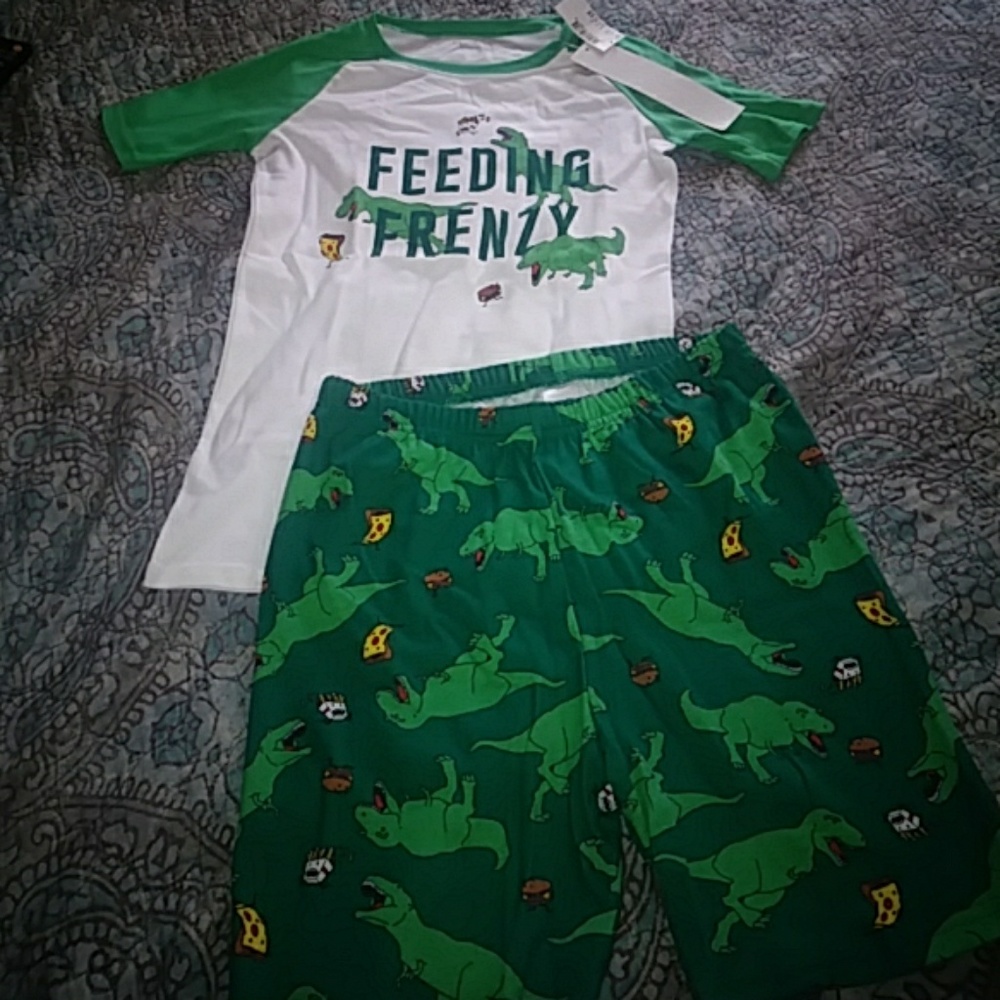 Boys pajamas sz14