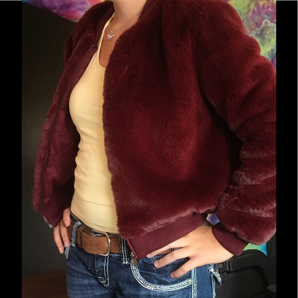 Faux Fur Jacket