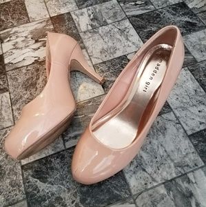 Madden Girl Nude Heels size 9
