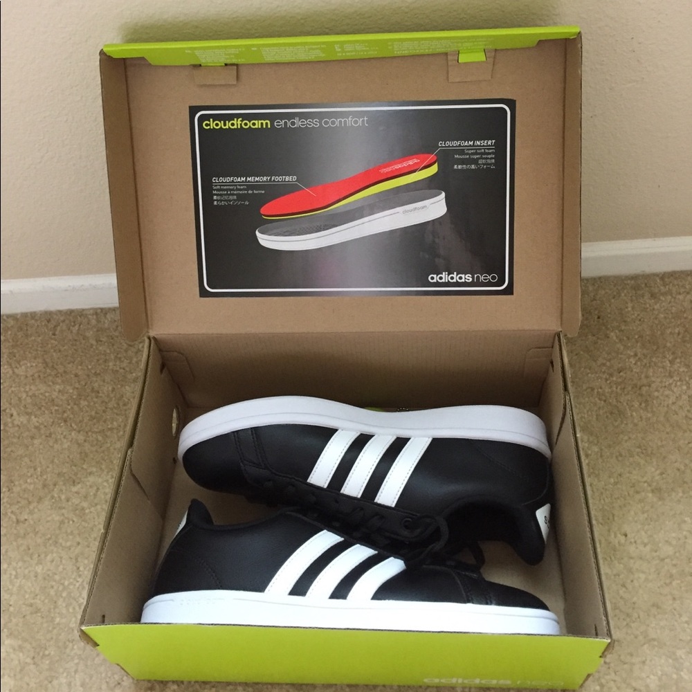 Black and White Adidas Neo