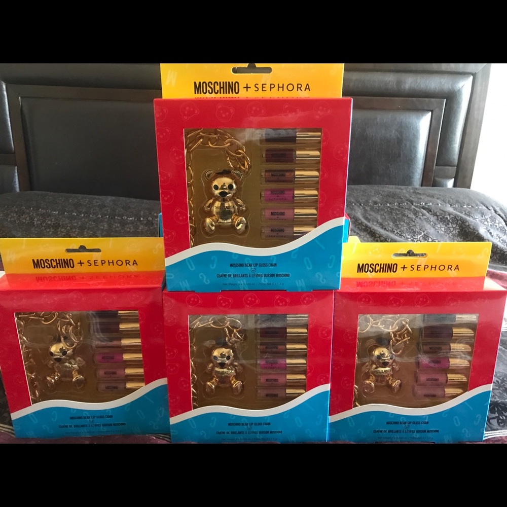 Moschino X Sephora Bear Lip Gloss Set