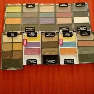 Wet n Wild Eyeshadow Palette Lot Limit