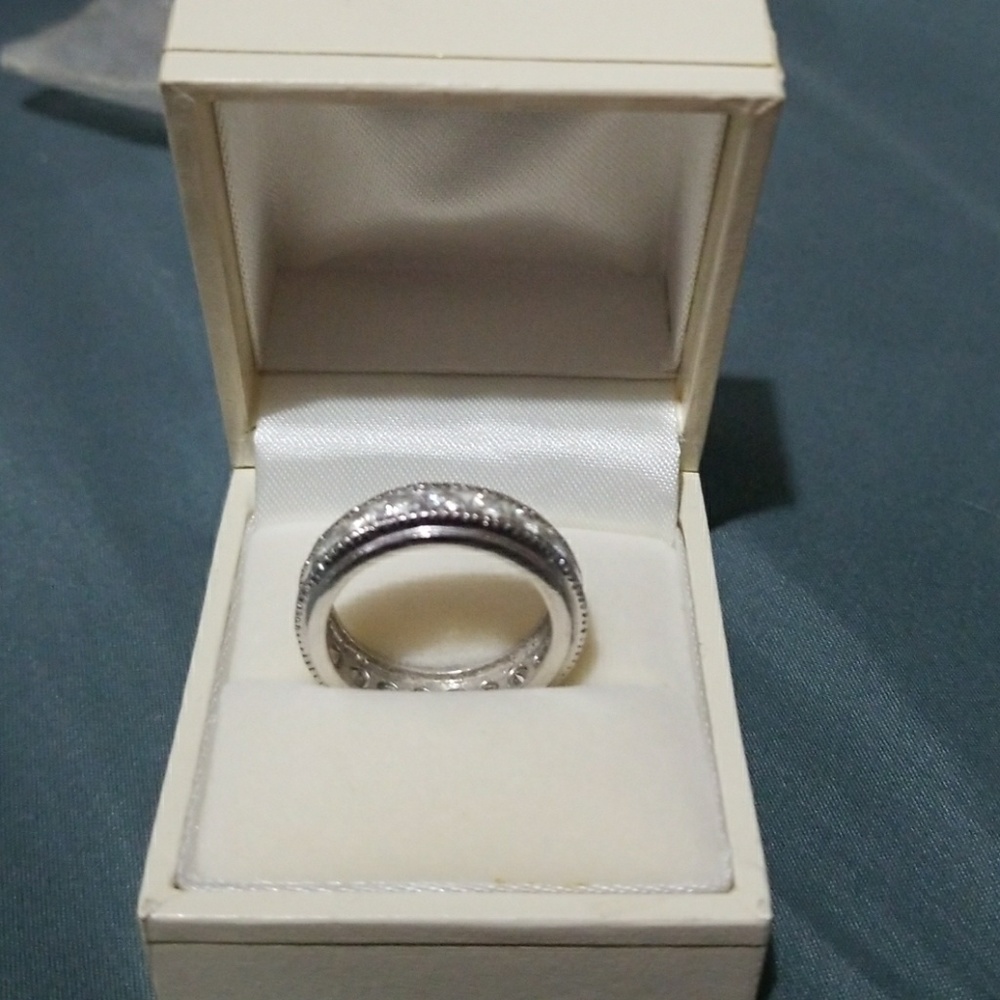 Women Silver Ring band