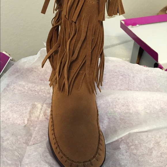 Ram-Capulet Chestnut Fringe boots - Picture 4 of 8